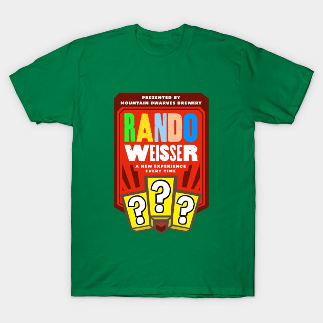 Deep Rock Galactic - Randoweisser Logo T-Shirt by CatsandBats